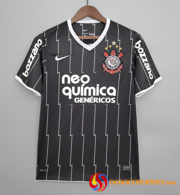 Corinthians 2012/13 Away Retro Shirt Soccer Jersey