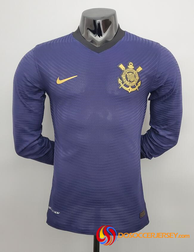 SC Corinthians 2021/22 Third Match Version Long Sleeved Shirt Soccer Jersey