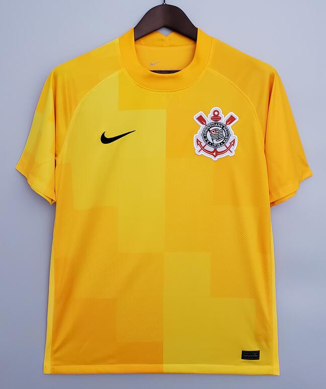 SC Corinthians 2021/22 Goalkeeper Shirt Soccer Jersey