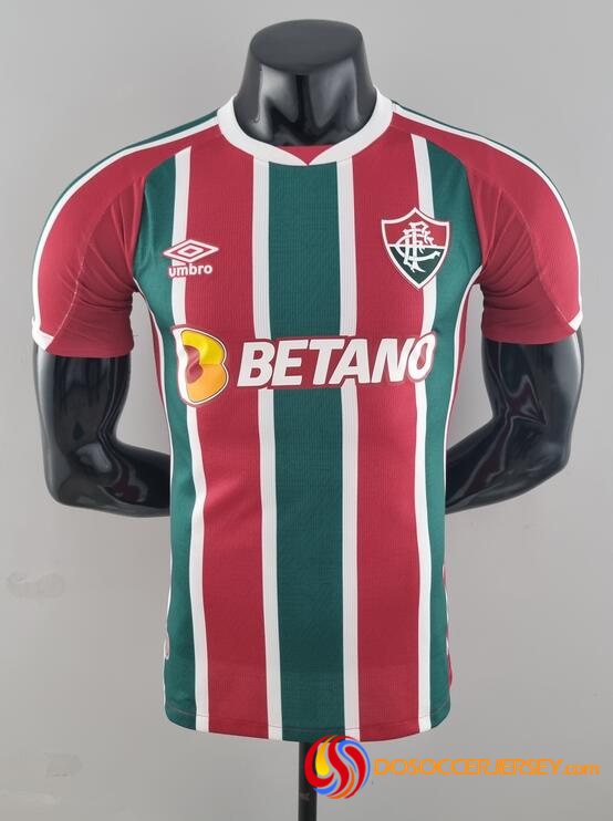 Fluminense 2022/23 Home Match Version Shirt Soccer Jersey