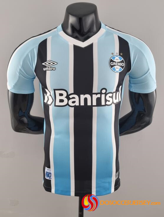 Grêmio FBPA 2022/23 Home Match Version Shirt Soccer Jersey