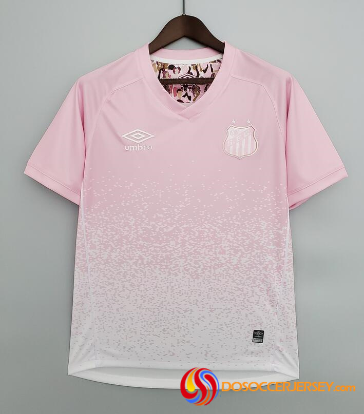 Santos FC 2021/22 Special Pink Shirt Soccer Jersey