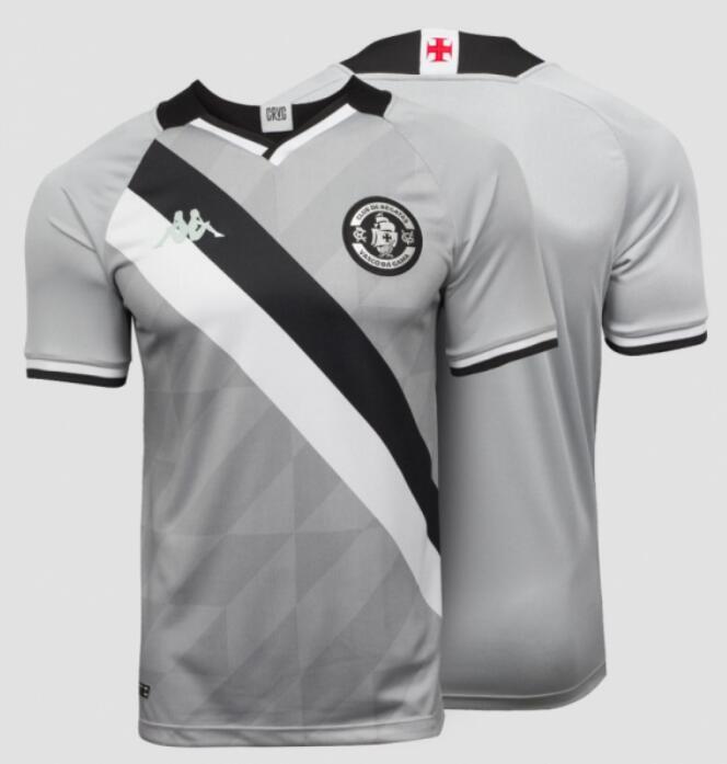 Vasco da Gama 2021/22 Goalkeeper Grey Shirt Soccer Jersey ...