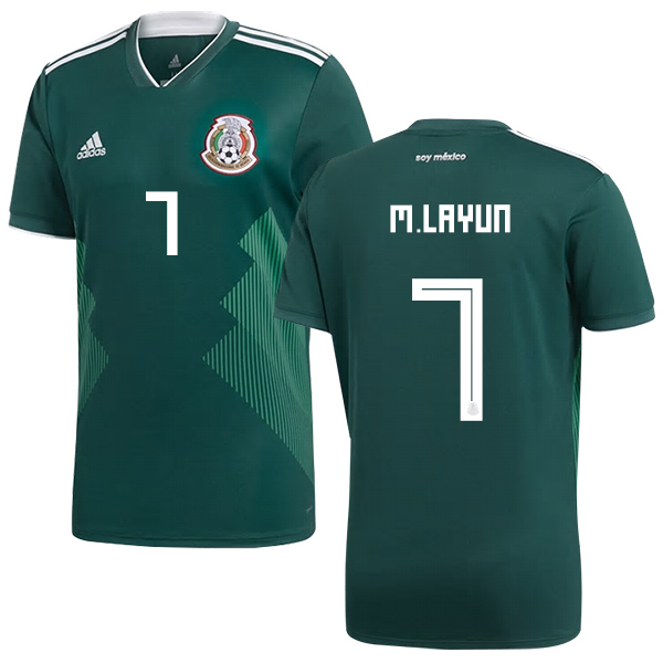 MIGUEL LAYUN 7 Shirt Soccer Jersey 