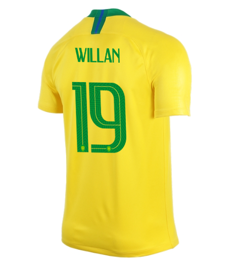 willian brazil jersey