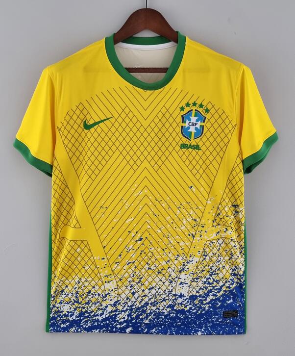 Brazil 2022 Special Yellow Shirt Soccer Jersey