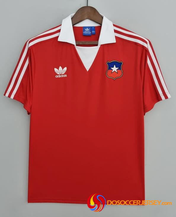 Chile 1982 Home Retro Shirt Soccer Jersey