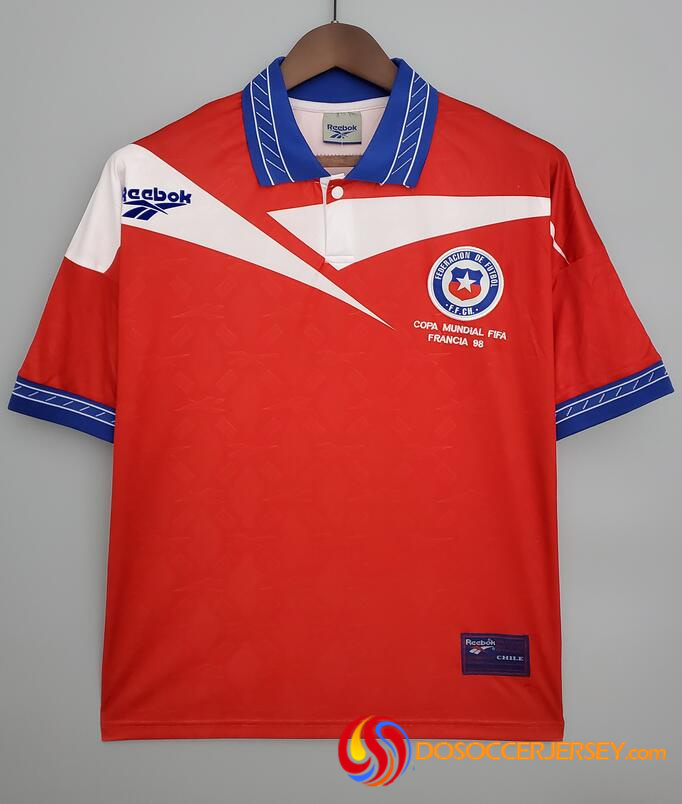 Chile 1998 Home Retro Shirt Soccer Jersey