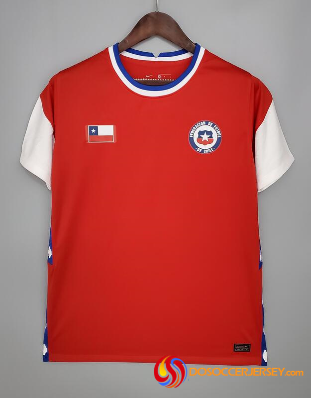 Chile 2021/22 Home International Shirt Soccer Jersey