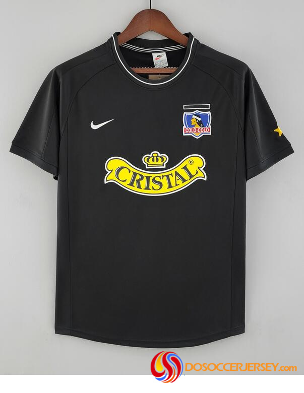 Colo-Colo 2000/01 Away Retro Shirt Soccer Jersey
