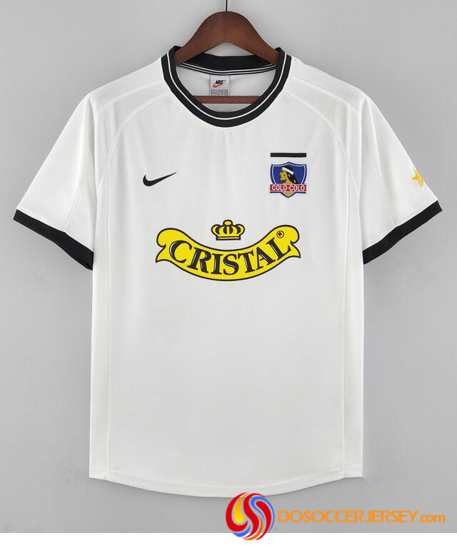 Colo-Colo 2000/01 Home Retro Shirt Soccer Jersey