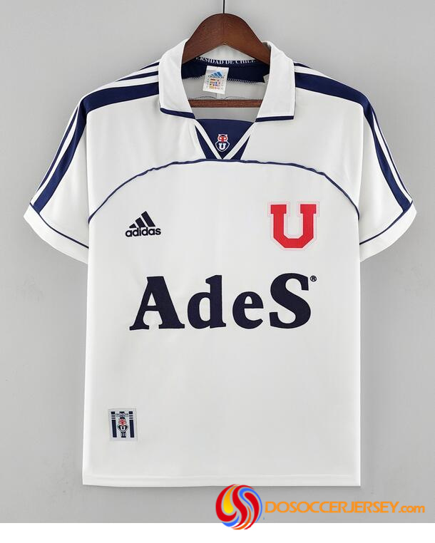 Club Universidad de Chile 2000/01 Away Retro Shirt Soccer Jersey