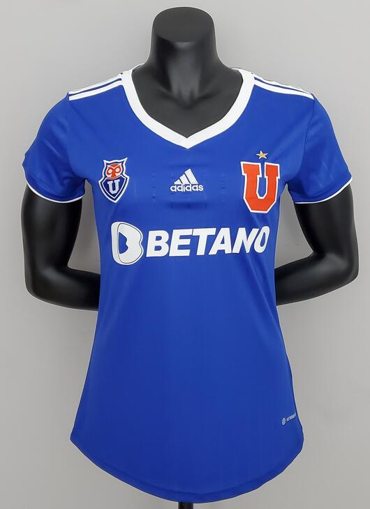 Club Universidad de Chile 2022/23 Home Women Shirt Soccer Jersey