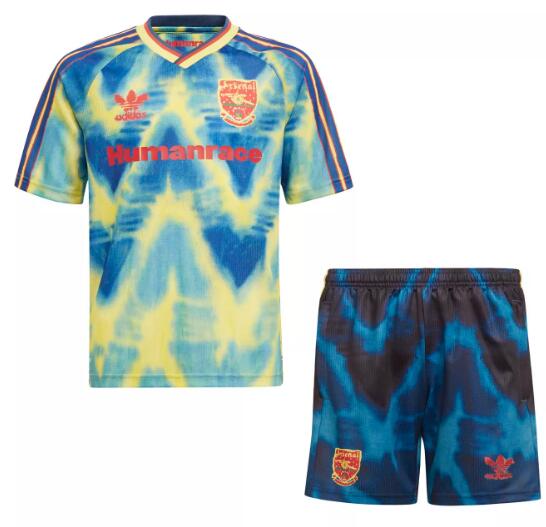 Arsenal 2020/21 Human Race Kids Soccer Suits Children Shirt and Shorts