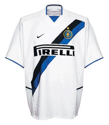 Inter Milan 02-03 Away Retro Shirt Soccer Jersey
