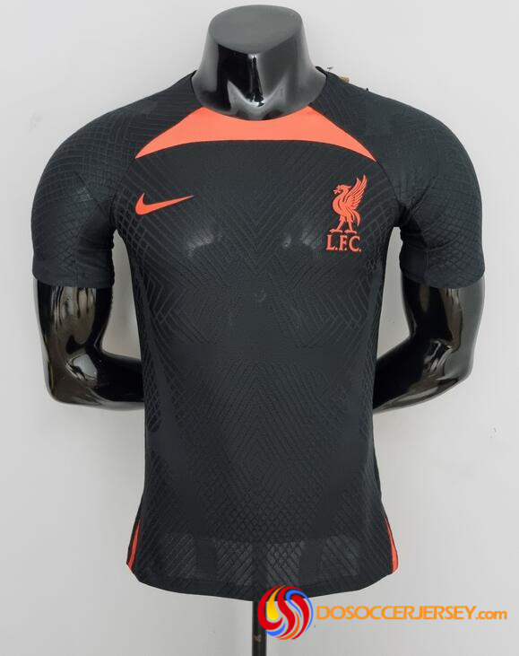 Liverpool 2022/23 Black Match Version Training Shirt