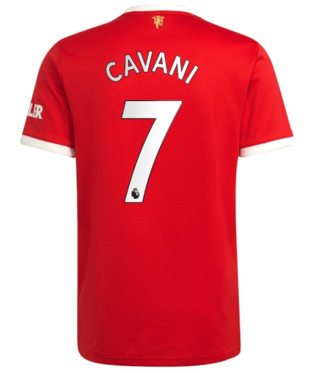 Manchester United 2021/22 Home 7 Cavani Shirt Soccer Jersey