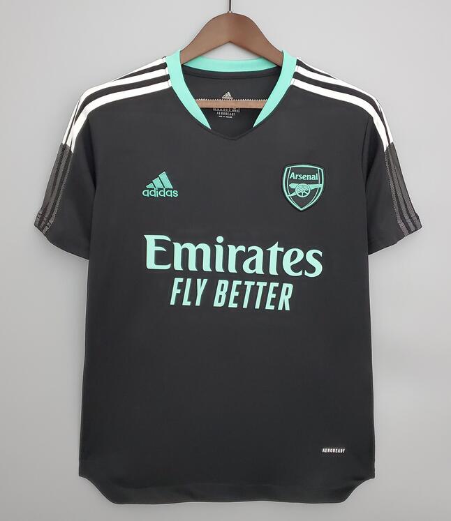 Arsenal 2021/22 Black Training Shirt