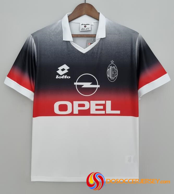 AC Milan 1995/96 Retro White Training Shirt