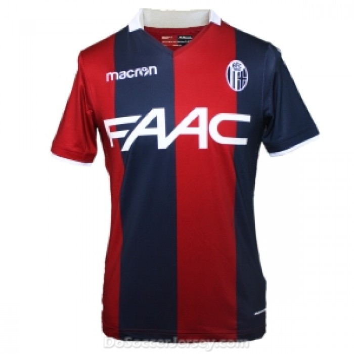 Bologna 2017/18 Home Shirt Soccer Jersey | Dosoccerjersey Shop