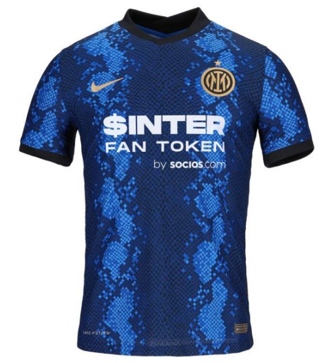 Inter Milan 2021/22 Home Match Version Shirt Soccer Jersey