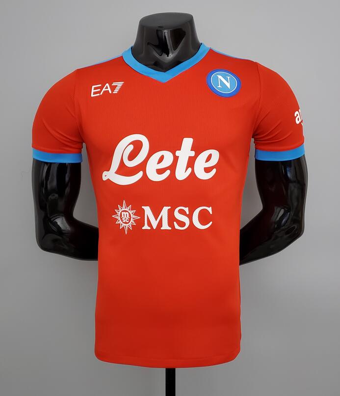 Napoli 2021/22 Third Match Version Shirt Soccer Jersey