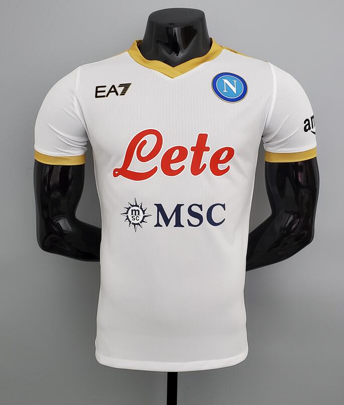 Napoli 2021/22 Away Match Version Shirt Soccer Jersey