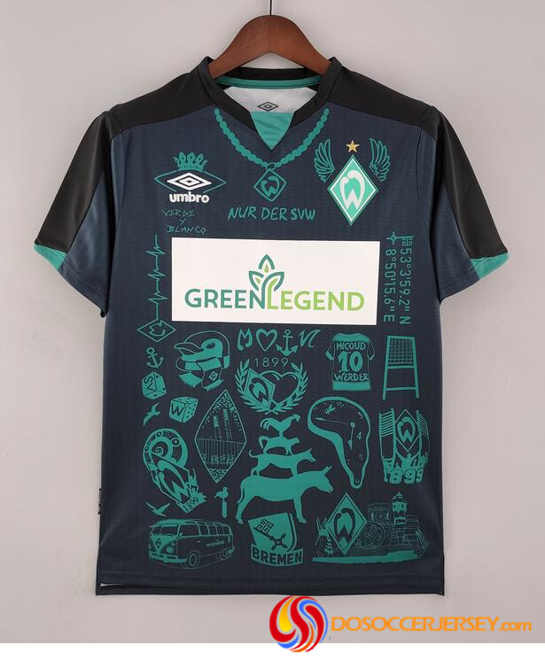 Werder Bremen 2022/23 Special tattoo Version Shirt Soccer Jersey