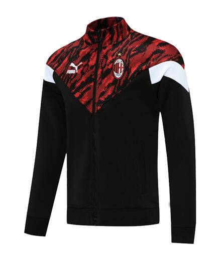 AC Milan 2021/22 Black Red Training Jacket