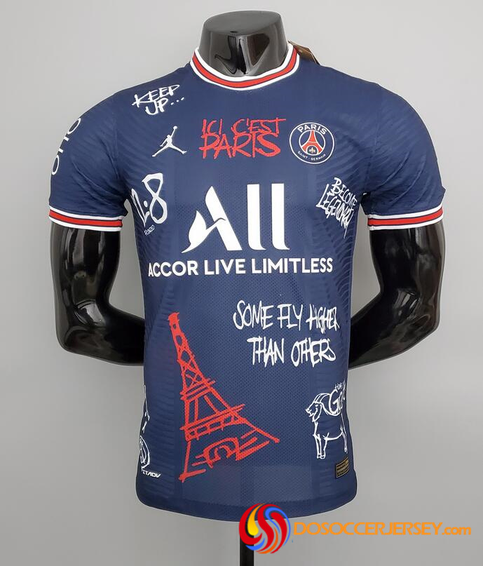 PSG 2021/22 Home Special Match Version Shirt Soccer Jersey