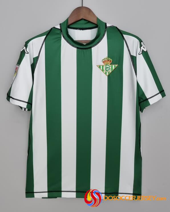 Real Betis 2003/04 Home Retro Shirt Soccer Jersey