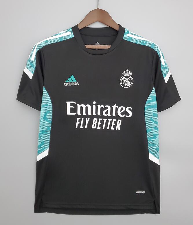 Real Madrid 2021/22 Black Training Shirt