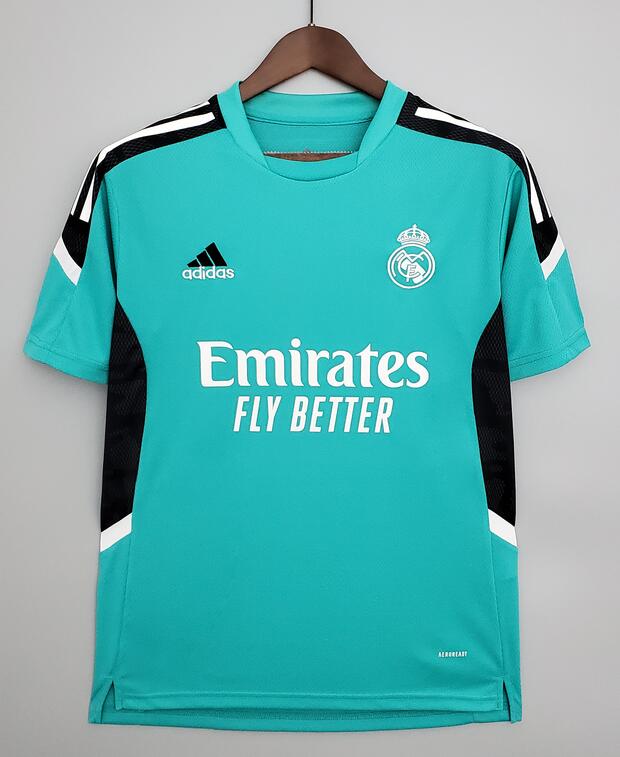 Real Madrid 2021/22 Green Training Shirt