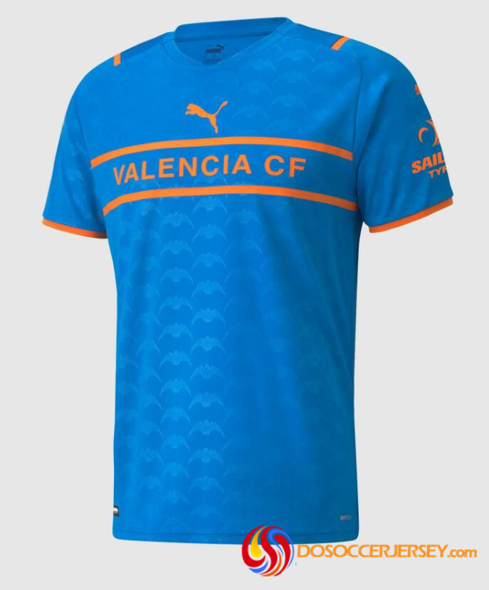 Valencia 2021/22 Third Shirt Soccer Jersey