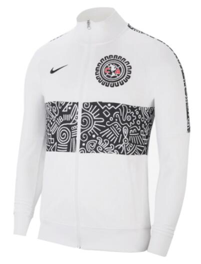 Club America 2020/21 White Black Training Jacket