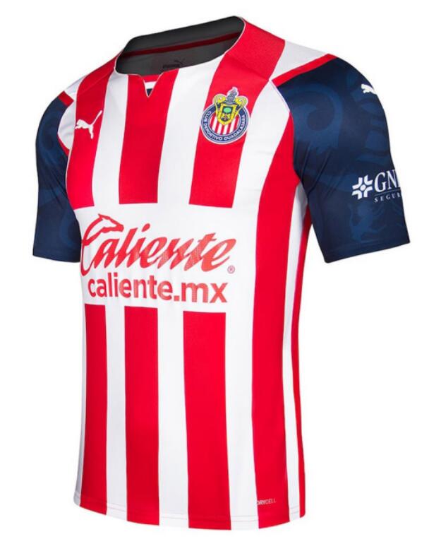 Deportivo Guadalajara Chivas 2021/22 Home Shirt Soccer Jersey