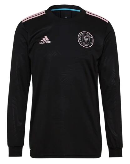 Inter Miami 2021/22 Away Long Sleeved Shirt Soccer Jersey