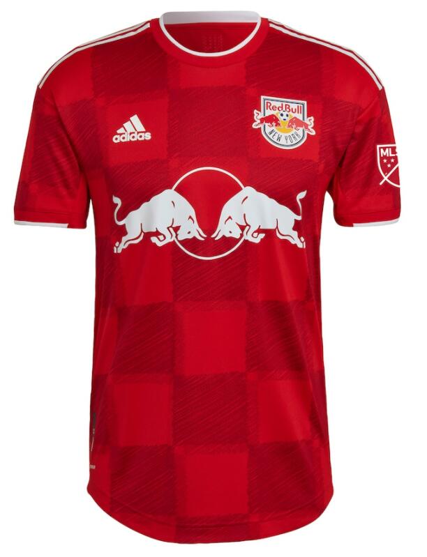 New York Red Bulls 2022/23 Away Match Version Shirt Soccer Jersey