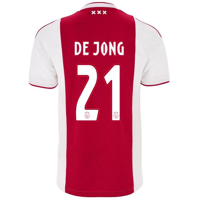 Ajax 2018/19 frenkie de jong 21 Home 