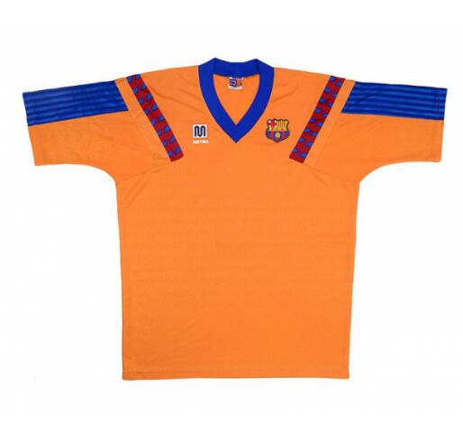 Barcelona 1991-92 Away Retro Shirt Soccer Jersey | Dosoccerjersey Shop