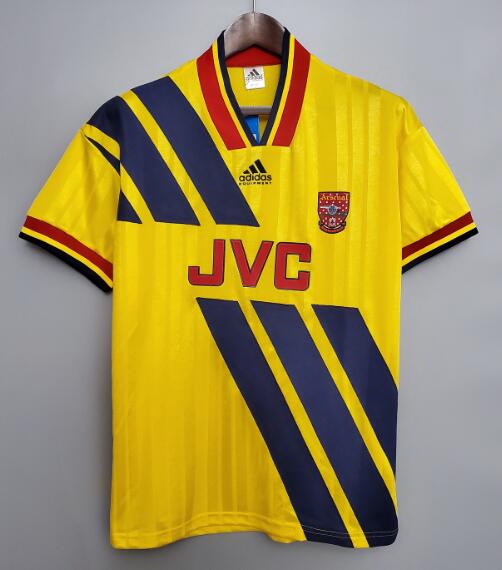 Arsenal 1993/94 Away Retro Shirt Soccer Jersey | Dosoccerjersey Shop