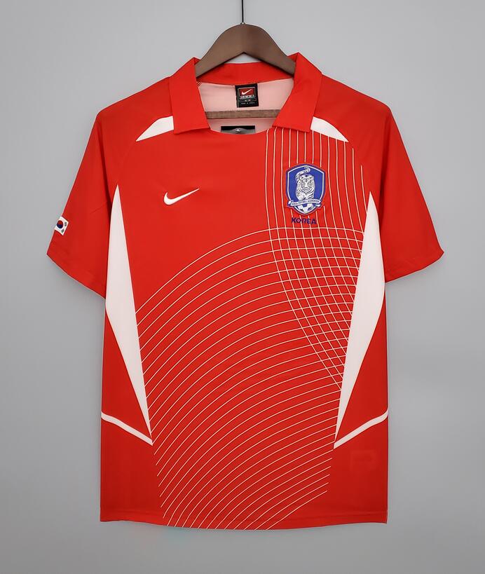 South Korea 2002 Home Retro Shirt Soccer Jersey