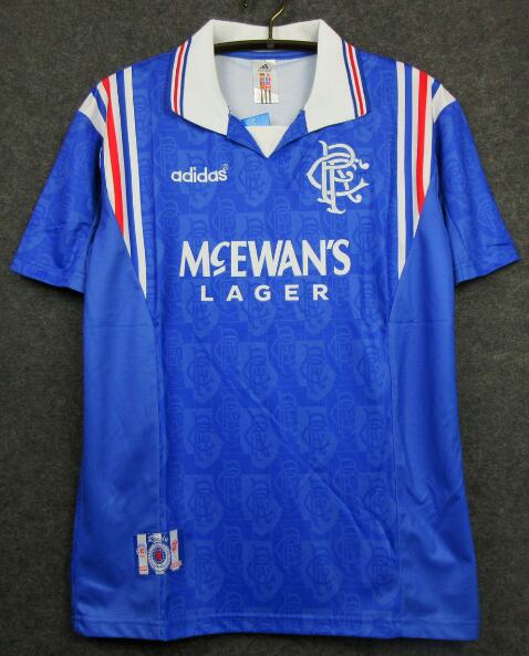 Rangers 1993/1994 Away Retro Shirt Soccer Jersey | Dosoccerjersey Shop