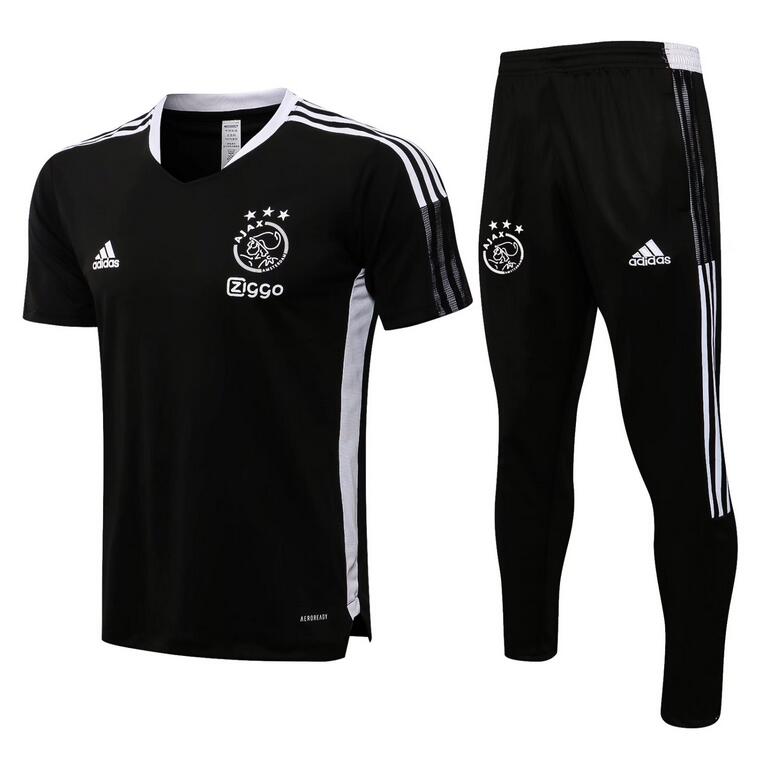 Ajax 2021/22 Black Training Suit (Shirt+Trouser)