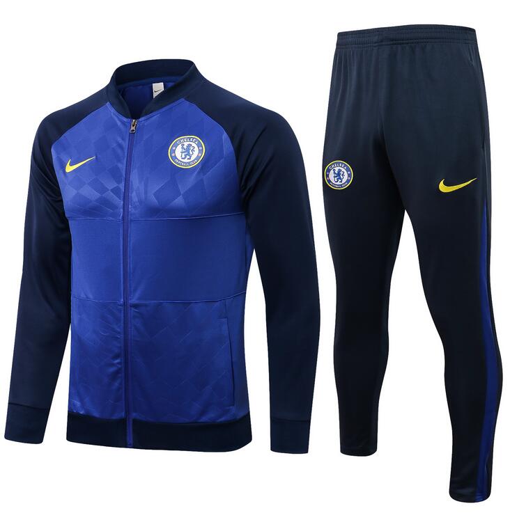 Chelsea 2021/22 Blue Training Suit (Jacket+Trouser)