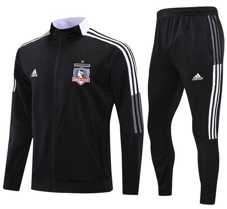 Colo-Colo 2021/22 Black Training Suit (Jacket+Trouser)