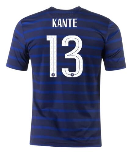 France 2020 Home KANTE 13 Shirt Soccer Jersey | Dosoccerjersey Shop