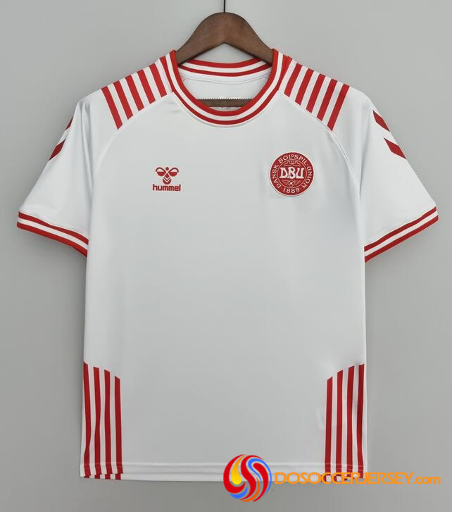 Denmark 2022/23 Special White Shirt Soccer Jersey