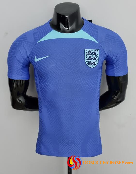 2022 England Blue Match Version Training Shirt