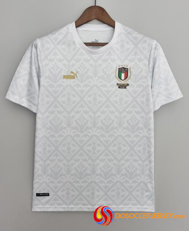 Italy 2022/23 Special White European Championship Shirt Soccer Jersey